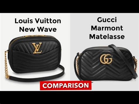 LouisVuitton New Wave vs Gucci Marmont 